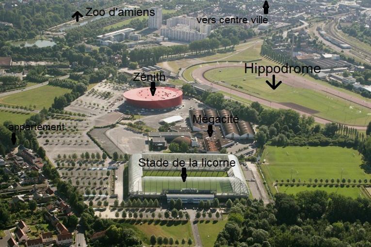 La Venus De Renancourt - Face Au Zenith, Licorne, Megacite Apartment Amiens Exterior photo